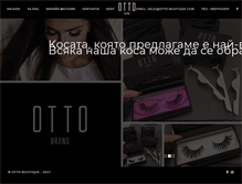 Tablet Screenshot of otto-boutique.com